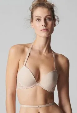 Soutien-gorge Multi-positions Dos Nu SIMONE PERELE "Karma" 12V370 - Peau Rosée 739