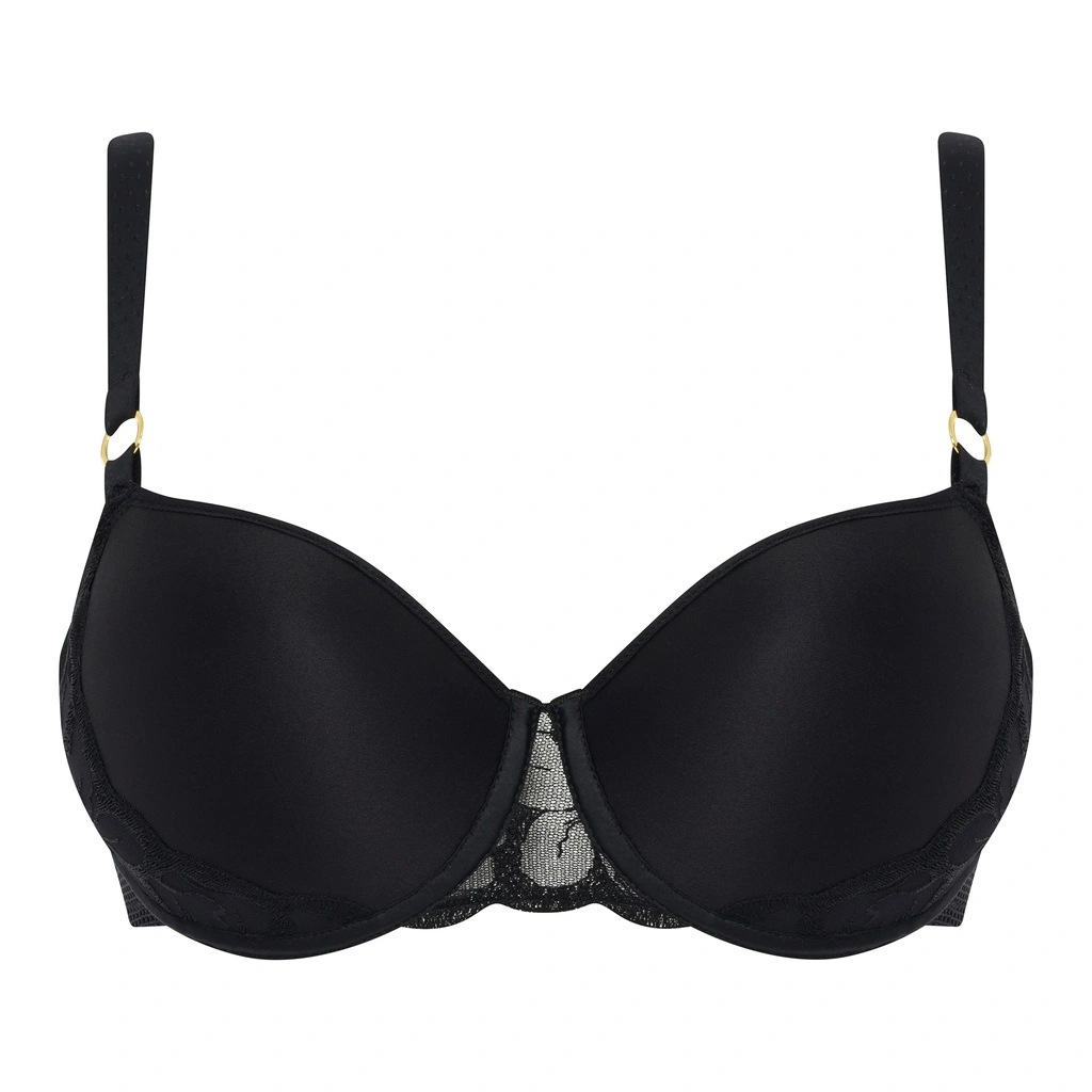 Soutien-gorge Armaturé Avec Coques CHANTELLE "True Lace" C11M60 - Noir 011 6 Soutien-gorge Armaturé Avec Coques CHANTELLE "True Lace" C11M60 - Noir 011 – Image 6