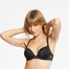 Soutien-gorge Armature à Coques Lisse Push-up MAISON LEJABY "Sin" 19131 - Noir 04