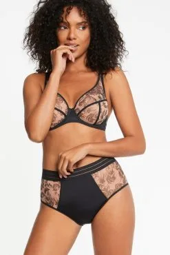 Soutien-gorge Armature En 3 Parties MAISON LEJABY "Nufit Garden" 21137 - Gravure Noire I0041 -Vente de soutien-gorge pas cher Soutien gorge20armature20en20320parties20MAISON20LEJABY2022Nufit20Garden22202113720 20Gravure20Noir20I0041 1