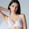 Soutien-gorge Armature Foulard SIMONE PERELE "Saga" 15C319 - Blanc 011
