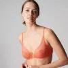 Soutien-gorge Armature Foulard Plongeant SIMONE PERELE "Délice" 12X319 - Mango 223
