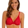 Soutien-gorge Armature Moulé WACOAL "Halo Lace" WA851205 - Barbados Cherry 602
