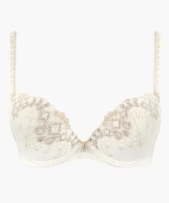 Soutien-gorge Armature Push-up AUBADE "Joyau Eternel" UBF18 - Opaline -Vente de soutien-gorge pas cher Soutien gorge20armature20push up20AUBADE2022Joyau20Eternel2220UBF1820 20Opaline 4