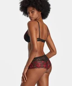 Soutien-gorge Armature Triangle AUBADE "Mélodie D'été" ICN81 - Black Cherry -Vente de soutien-gorge pas cher Soutien gorge20armature20triangle20AUBADE2022Softessence2220TMF1220 20Noir 3