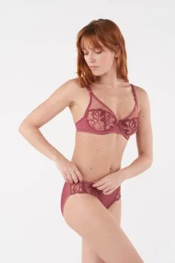 Soutien-gorge Armature Triangle Cerclé MAISON LEJABY "Sin" 19133 - Rose Séchée P0027 -Vente de soutien-gorge pas cher Soutien gorge20armature20triangle20cerclC3A920MAISON20LEJABY2022Sin22201913320 20Rose20sC3A9chC3A9e