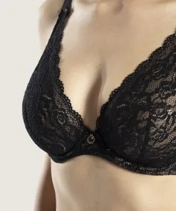Soutien-gorge Armature Triangle Confort AUBADE "Rosessence" HK12-02 - Noir -Vente de soutien-gorge pas cher Soutien gorge20armature20triangle20confort20AUBADE2022Rosessence2220HK12 0220 20Noir 2