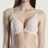 Soutien-gorge Armature Triangle Plongeant AUBADE "Rosessence" HK12 - Nude D'été