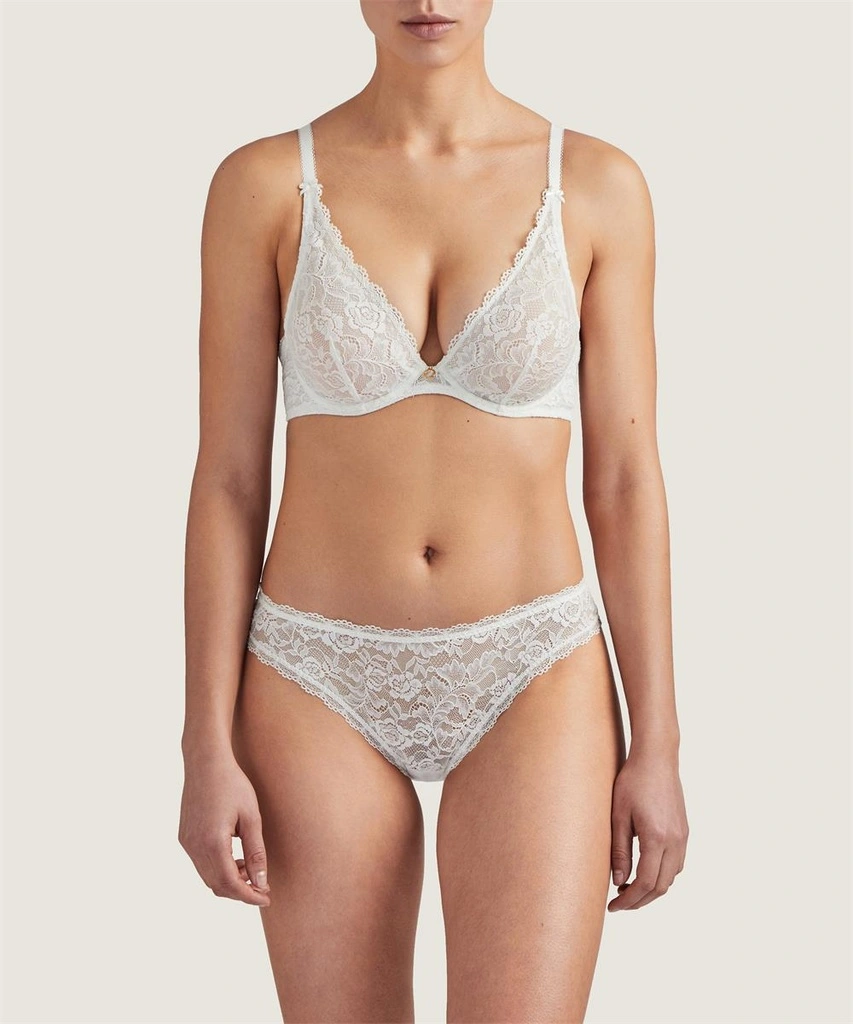 Soutien-gorge Armature Triangle Plongeant AUBADE "Rosessence" HK12 - Opale 3 Soutien-gorge Armature Triangle Plongeant AUBADE "Rosessence" HK12 - Opale – Image 3