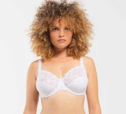 Soutien-gorge Armatures En 3 Parties Emboitant LOUISA BRACQ "Julia" 477-01 - Blanc BLC