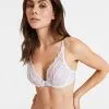 Soutien-gorge Armatures Plunge Plongeant AUBADE "Fleur De Tattoo" TB12-6 - Blanc