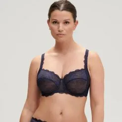 Soutien-gorge Avec Armatures SIMONE PERELE "Rêve" 12Z313 - Bleu Cosmic 596