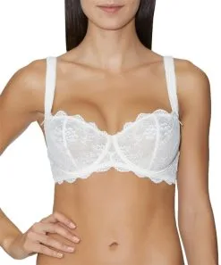 Soutien-gorge Balconnet Confort AUBADE "Aubade à L'Amour" DA14-2 - Nacre