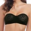 Soutien-gorge Bandeau Armatures WACOAL "Halo Lace" WA854205 - Noir BLK
