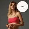 Soutien-gorge Bandeau Sans Armature JANIRA "Greta" 1031752 - Blanc 001