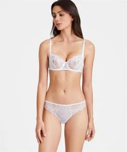 Soutien-gorge Corbeille AUBADE "Fleur De Tattoo" TB14 - Blanc -Vente de soutien-gorge pas cher Soutien gorge20corbeille20AUBADE2022Fleur20de20Tattoo2220TB1420 20Blanc 1