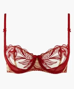 Soutien-gorge Corbeille AUBADE "Fleur De Tattoo" TB14 - Rouge Ecrin 11 Soutien-gorge Corbeille AUBADE "Fleur De Tattoo" TB14 - Rouge Ecrin -Vente de soutien-gorge pas cher Soutien gorge20corbeille20AUBADE2022Fleur20de20Tattoo2220TB1420 20Rouge20Ecrin 4