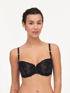 Soutien-gorge Corbeille CHANTELLE "Champs Elysées" C26050 - Noir 011