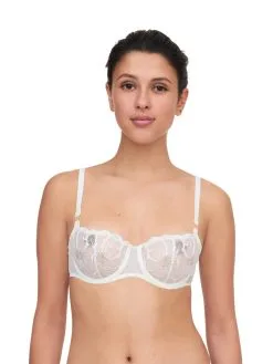 Soutien-gorge Corbeille CHANTELLE "Fleurs" C12M50 - Ivoire Doré 0BJ
