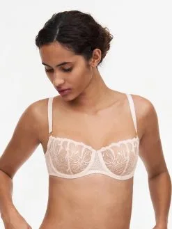 Soutien-gorge Corbeille CHANTELLE "Fleurs" C12M50 - Rose Dragée 0JW
