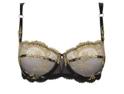 Soutien-gorge Corbeille LISE CHARMEL "Déesse En Glam" ACH3015 - Or Glamour 18051