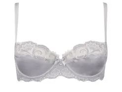 Soutien-gorge Corbeille LISE CHARMEL "Splendeur Soie" ACC3080 - Gris 18028