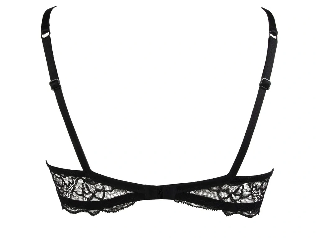 Soutien-gorge Corbeille LISE CHARMEL "Sublime En Dentelle" ACH3013 - Noir 0005 2 Soutien-gorge Corbeille LISE CHARMEL "Sublime En Dentelle" ACH3013 - Noir 0005 – Image 2