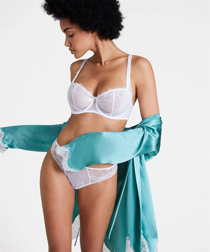 Soutien-gorge Corbeille Confort AUBADE "Fleur De Tattoo" TB14-2 - Blanc 4 Soutien-gorge Corbeille Confort AUBADE "Fleur De Tattoo" TB14-2 - Blanc – Image 4