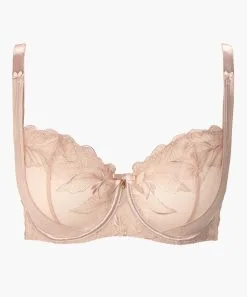 Soutien-gorge Corbeille Confort AUBADE "Fleur De Tattoo" TB14-2 - Skin -Vente de soutien-gorge pas cher Soutien gorge20corbeille20confort20AUBADE2022Fleur20de20Tattoo2220TB14 220 20Skin 1