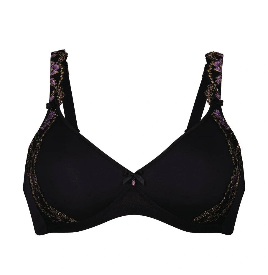Soutien-gorge D'allègement à Coques Sans Armatures ANITA ROSA FAIA "Colette" 5250 - Noir 001 2 Soutien-gorge D'allègement à Coques Sans Armatures ANITA ROSA FAIA "Colette" 5250 - Noir 001 – Image 2