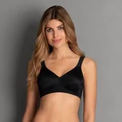 Soutien-gorge D'allègement Préformé Sans Armatures ANITA ROSA FAIA " Twin" 5493 - Noir 001