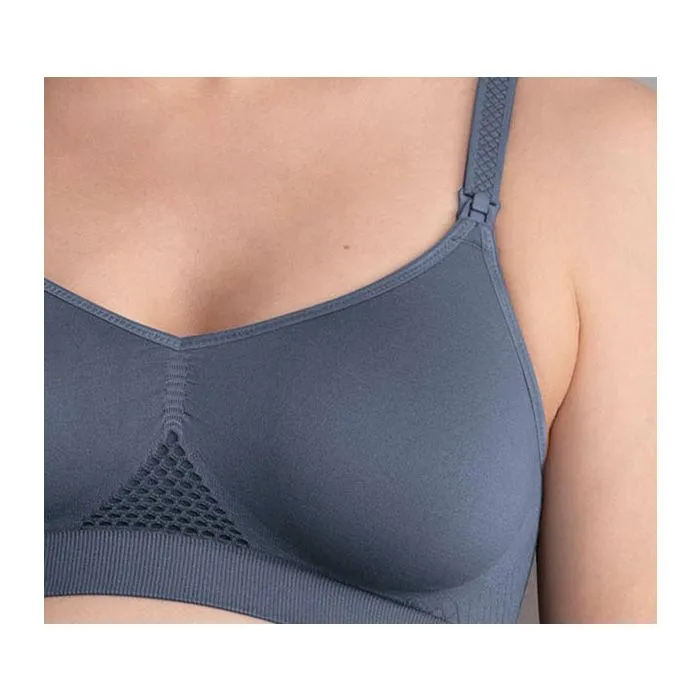 Soutien-gorge D'allaitement Sans Armatures ANITA MATERNITY "Seamless" 5096 - Gris Obscur 469 2 Soutien-gorge D'allaitement Sans Armatures ANITA MATERNITY "Seamless" 5096 - Gris Obscur 469 – Image 2