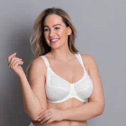 Soutien-gorge D'allaitement Avec Armatures ANITA MATERNITY "Miss Cotton" 5056 - Blanc Perlé 671