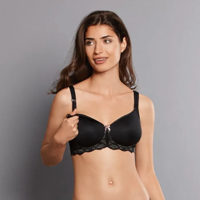 Soutien-gorge D'allaitement Coques & Sans Armatures ANITA MATERNITY "Miss Lovely" 5086 - Noir 001 1 Soutien-gorge D'allaitement Coques & Sans Armatures ANITA MATERNITY "Miss Lovely" 5086 - Noir 001
