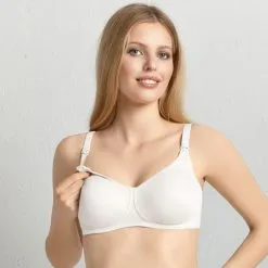 Soutien-gorge D'allaitement Sans Armatures ANITA MATERNITY "Basic" 5037 - Blanc 006