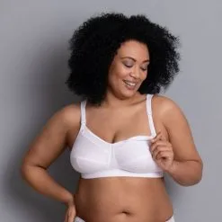 Soutien-gorge D'allaitement Sans Armatures ANITA MATERNITY "Miss Cotton"5051 - Blanc 006 -Vente de soutien-gorge pas cher Soutien gorge20d27allaitement20sans20armatures20ANITA20MATERNITY2022Miss20Cotton22505120 20Blanc20006 1