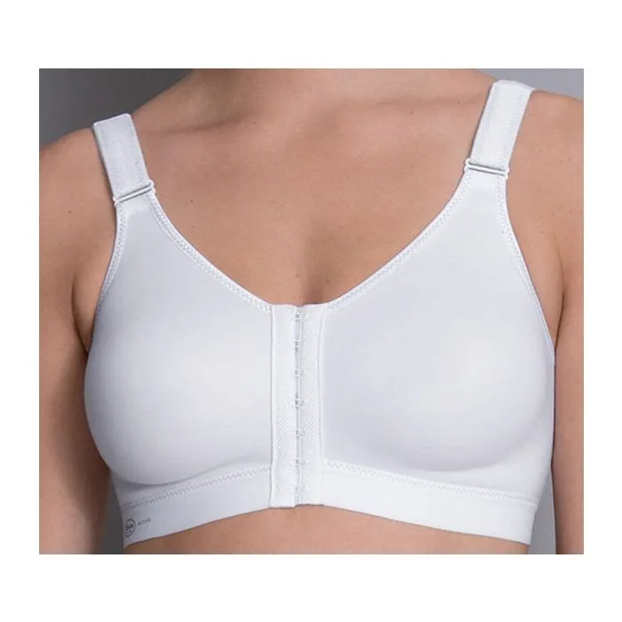 Soutien-gorge De Sport Sans Armatures & Fermeture Avant ANITA ACTIVE Firm Support "Frontline Open" 5523 - Blanc 006 2 Soutien-gorge De Sport Sans Armatures & Fermeture Avant ANITA ACTIVE Firm Support "Frontline Open" 5523 - Blanc 006 – Image 2