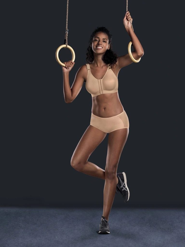 Soutien-gorge De Sport Sans Armatures & Fermeture Avant ANITA ACTIVE Firm Support "Frontline Open" 5523 - Desert 753 5 Soutien-gorge De Sport Sans Armatures & Fermeture Avant ANITA ACTIVE Firm Support "Frontline Open" 5523 - Desert 753 – Image 5