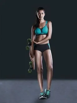 Soutien-gorge De Sport Sans Armatures ANITA ACTIVE Maximum Support "DynamiX Star" 5537 - Peacock/anthracite 364 -Vente de soutien-gorge pas cher Soutien gorge20de20sport20sans20armatures20ANITA20ACTIVE2022DynamiX20star2220553720 20Peacock anthracite20364 3