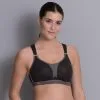 Soutien-gorge De Sport Sans Armatures ANITA ACTIVE Maximum Support "DynamiX Star" 5537 - Noir/anthracite 445