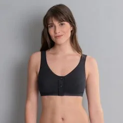 Soutien-gorge Post-opératoire Pour Prothèses Sans Armatures ANITA CARE "Isra" 5315X - Noir 001