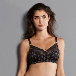 Soutien-gorge Pour Prothèses Sans Armatures ANITA CARE "Mila" 5796X - Noir 001