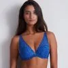 Soutien-gorge Push-up Foulard AUBADE "Rosessence" HK81-6 - Magic Blue MAGB