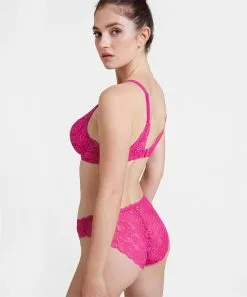 Soutien-gorge Push-up Foulard AUBADE "Rosessence" HK81 - Fuchia -Vente de soutien-gorge pas cher Soutien gorge20push up20foulard20AUBADE2022Rosessence2220HK8120 20Fuchia 1