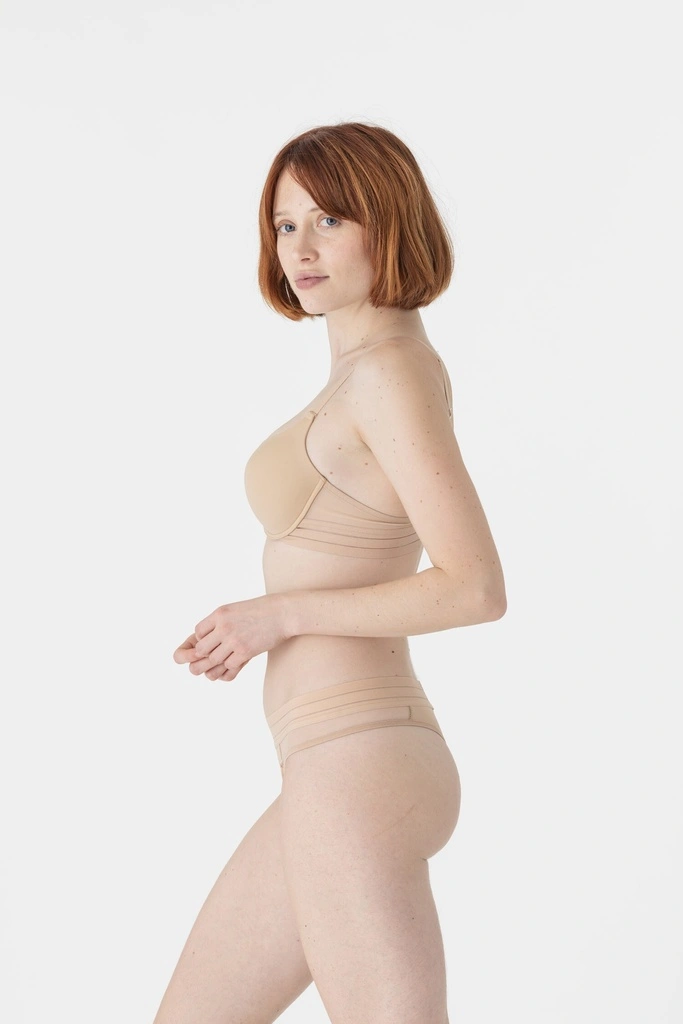 Soutien-gorge Push-up Plongeant MAISON LEJABY " Nufit" 171231 - Power Skin 389 3 Soutien-gorge Push-up Plongeant MAISON LEJABY " Nufit" 171231 - Power Skin 389 – Image 3