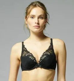 Soutien-gorge Push-up Triangle SIMONE PERELE "Wish" 12B347 - Noir 015