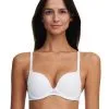 Soutien-gorge Push Up Armature PASSIONATA "Prisca" P42L20 - Blanc 010