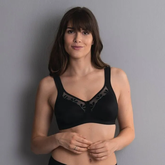 Soutien-gorge Sans Armatures & Bonnets Préformés ANITA COMFORT "Sophia" 5808 - Noir 001 1 Soutien-gorge Sans Armatures & Bonnets Préformés ANITA COMFORT "Sophia" 5808 - Noir 001