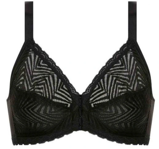 Soutien-gorge Sans Armatures Ouverture Devant PLAYTEX "Ideal Posture" P08GB - Noir 001 3 Soutien-gorge Sans Armatures Ouverture Devant PLAYTEX "Ideal Posture" P08GB - Noir 001 – Image 3