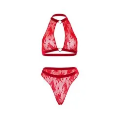 Soutien-gorge Transparent Sexy & String Dentelle - 2 Pièces - LEG AVENUE 86116 - Rouge 003 -Vente de soutien-gorge pas cher Soutien gorge20transparent20sexy202620string20dentelle20LEG20AVENUE208611620 20Rouge20003 3